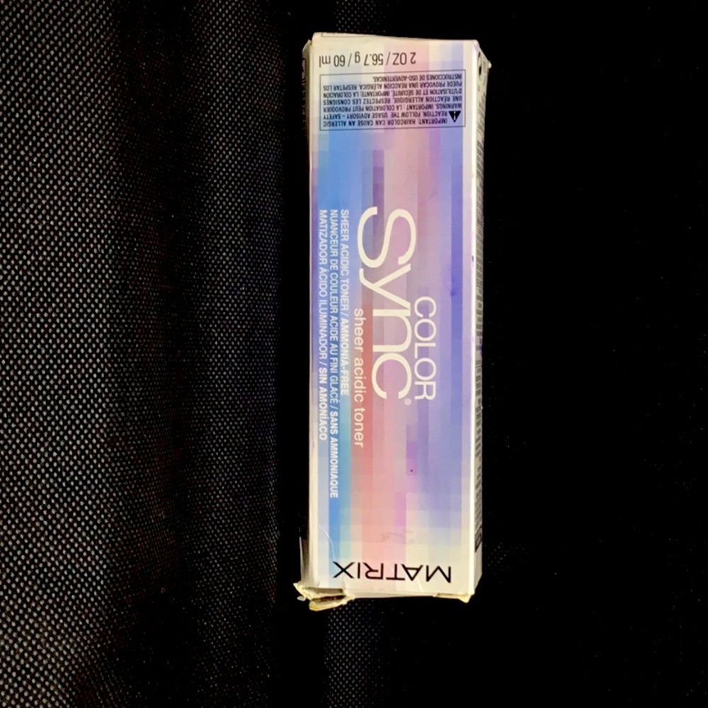 Matrix Color Sync Haircolor Toner Sheer Violet 2oz New